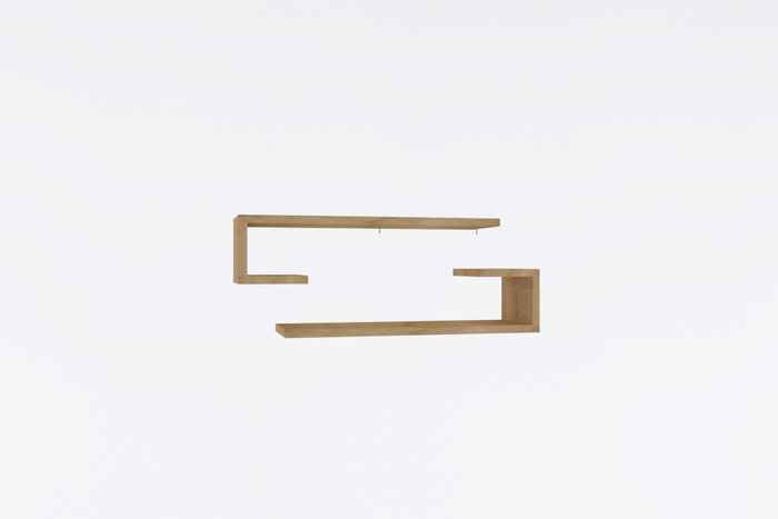 Hanah Home Eldo Sapphire Oak Estante de Pared Hanah Home Eldo Sapphire Oak Estante de Pared
